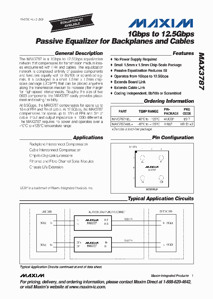 MAX3787ABL_2072177.PDF Datasheet