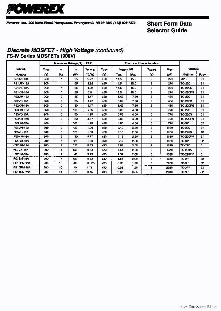 FS14SM18A_2082718.PDF Datasheet