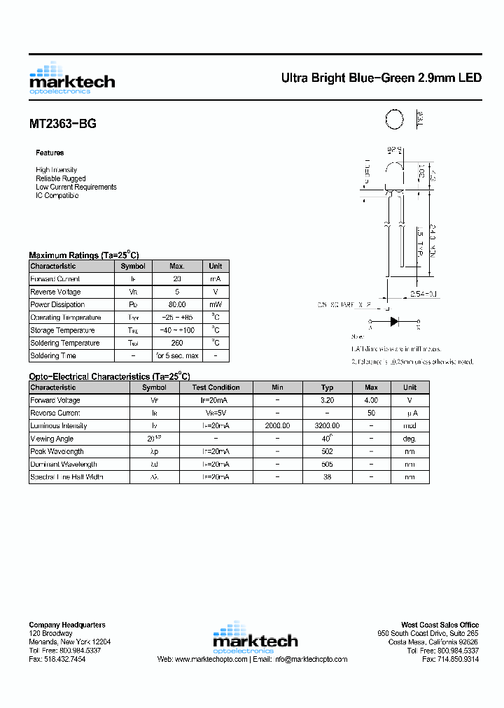 MT2363-BG_2167035.PDF Datasheet