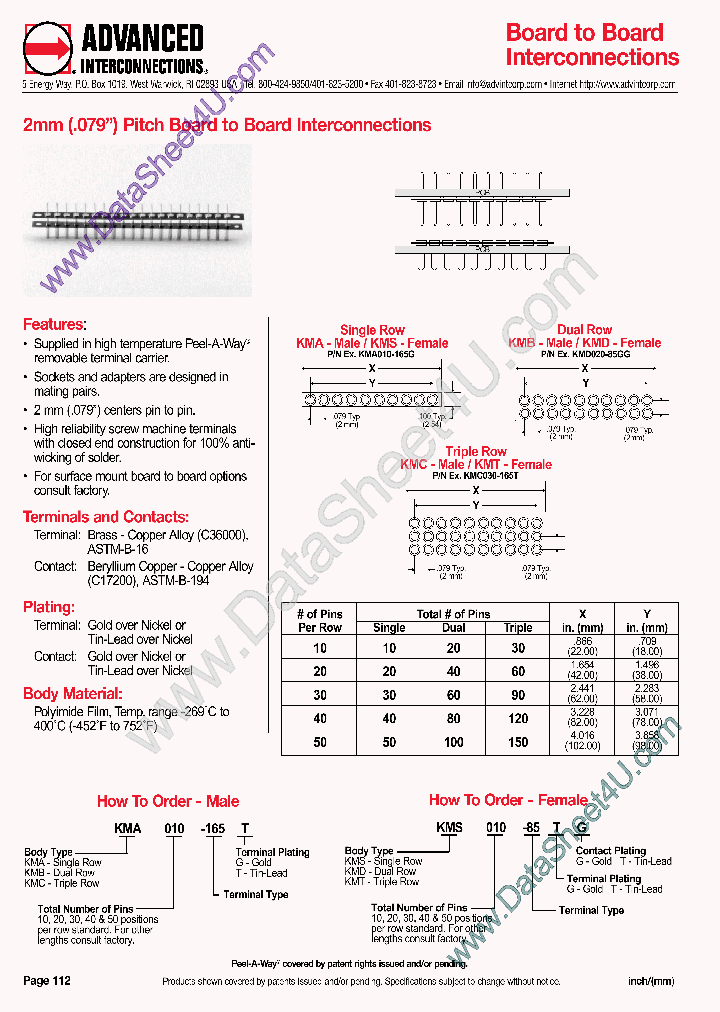 KMA010-XXX_2685703.PDF Datasheet