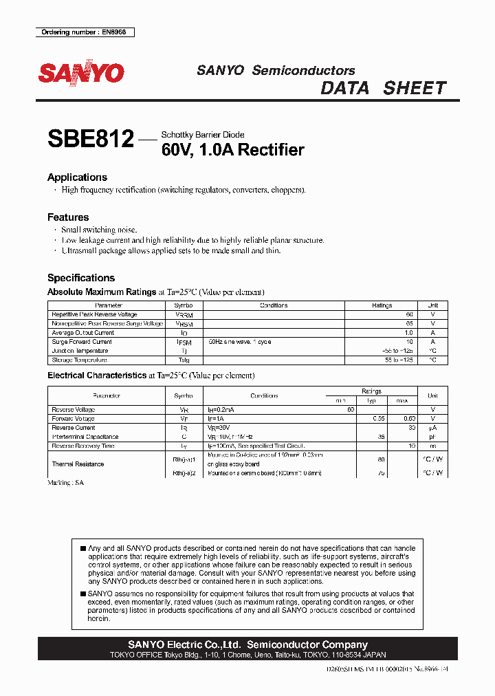 SBE812_2747749.PDF Datasheet