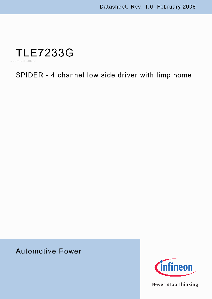 TLE7233G_2767644.PDF Datasheet