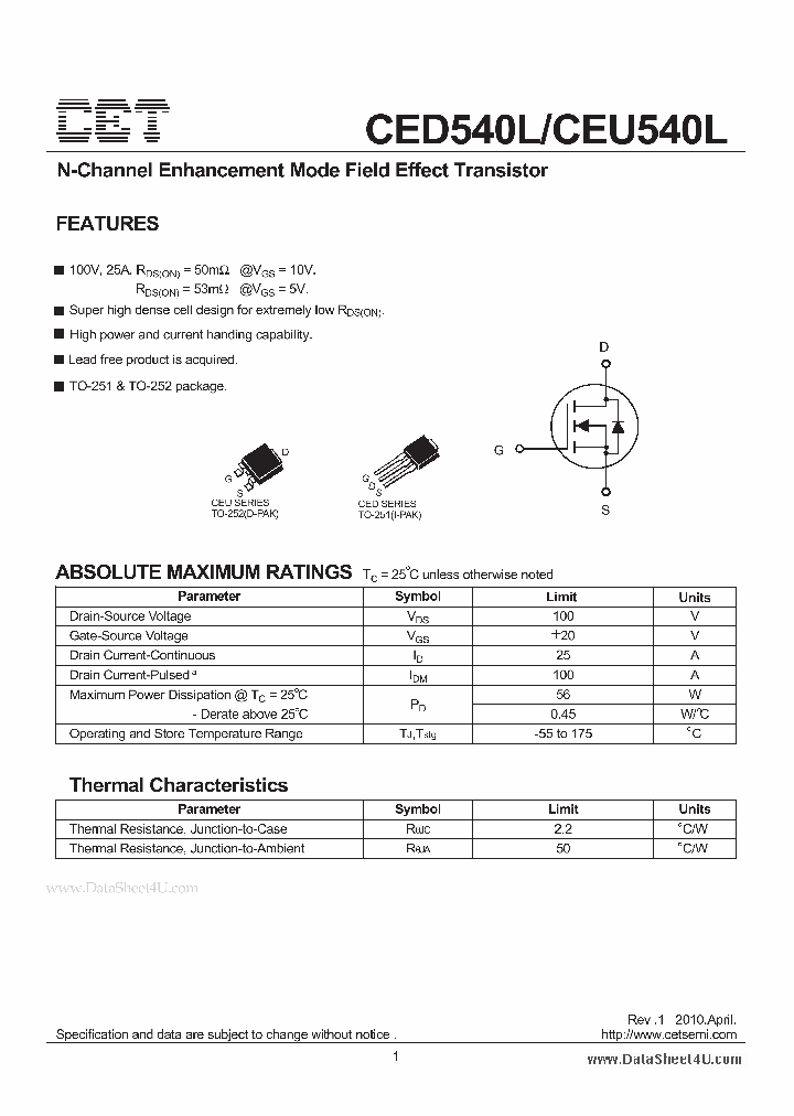 CED540L_2770812.PDF Datasheet