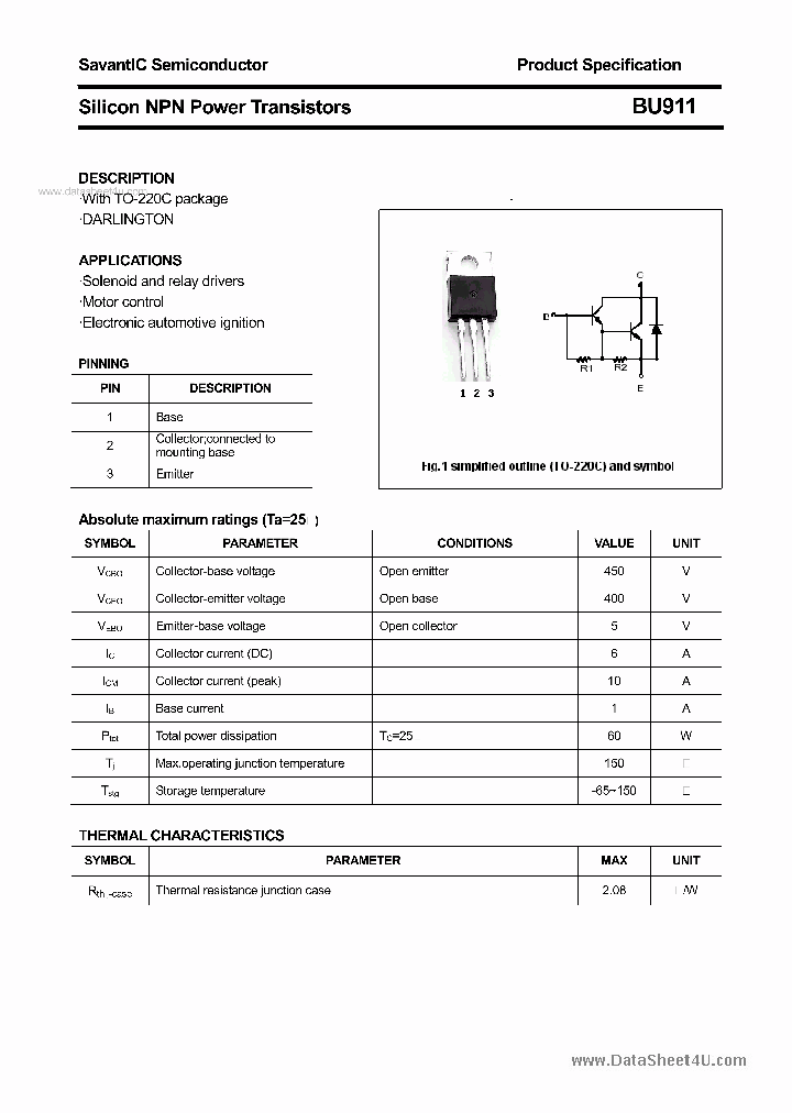 BU911_2836748.PDF Datasheet