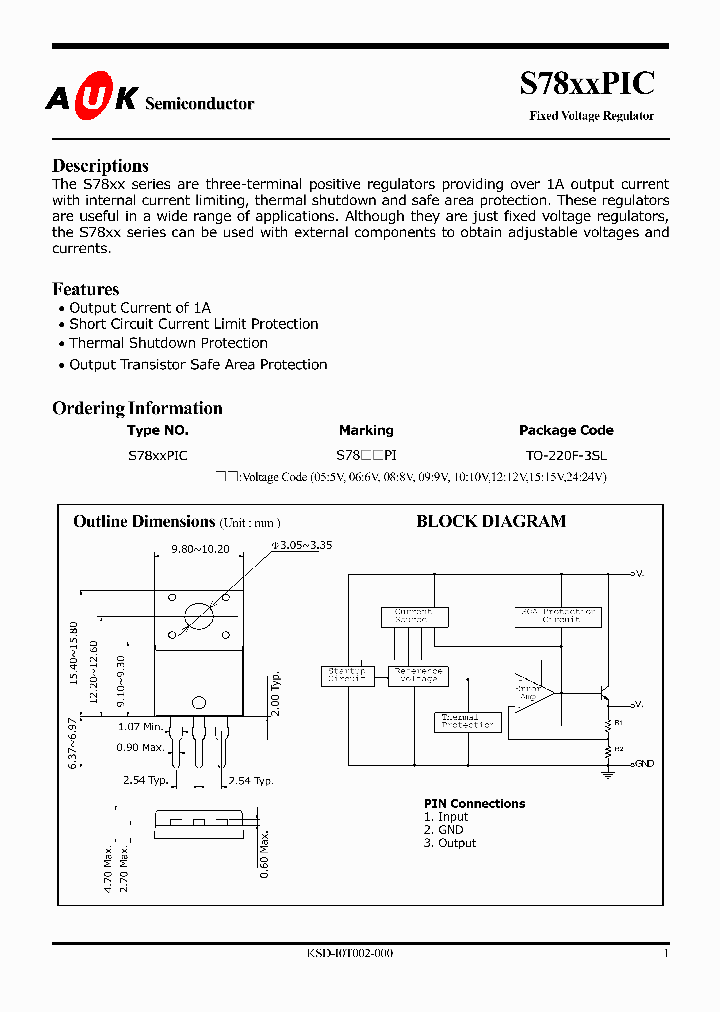 S7805PIC06_2911076.PDF Datasheet