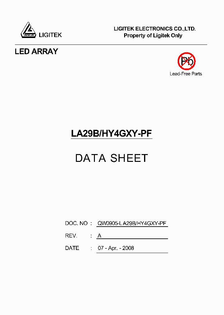 LA29B-HY4GXY-PF_3290678.PDF Datasheet