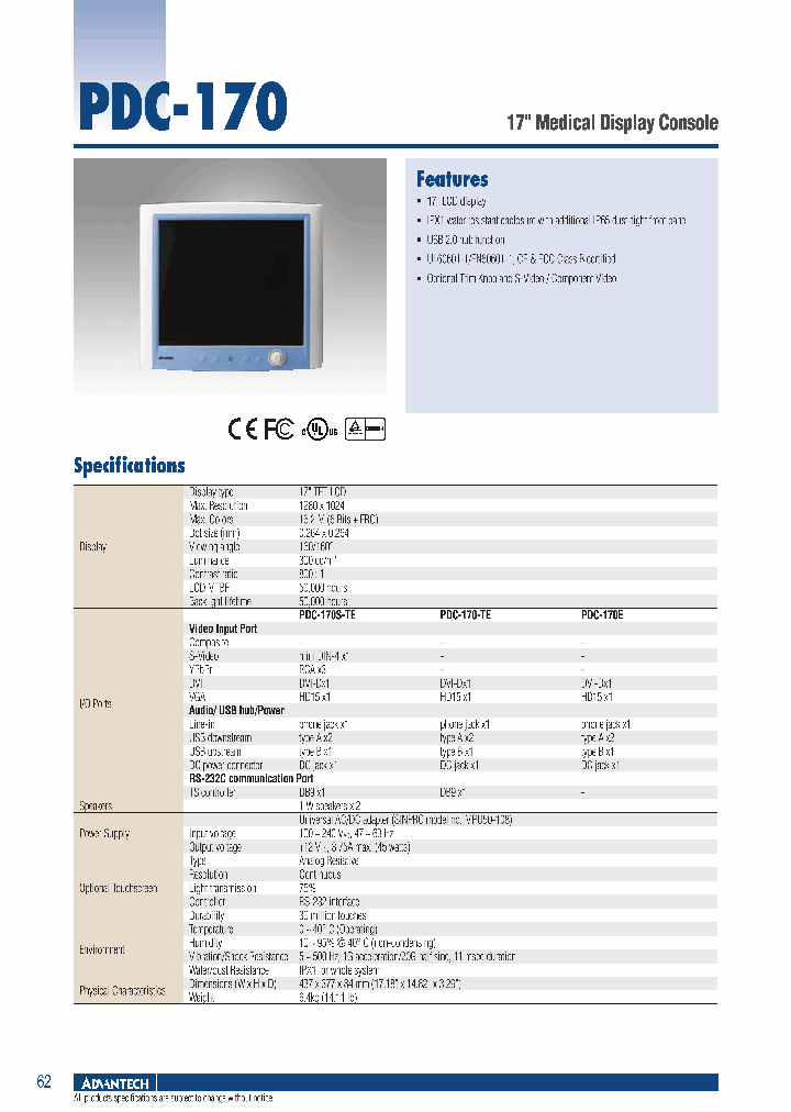 PDC-170-TE_3363430.PDF Datasheet