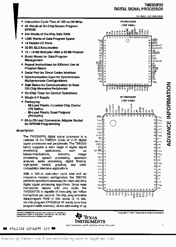 SMJ320C25-50FDM_3396083.PDF Datasheet