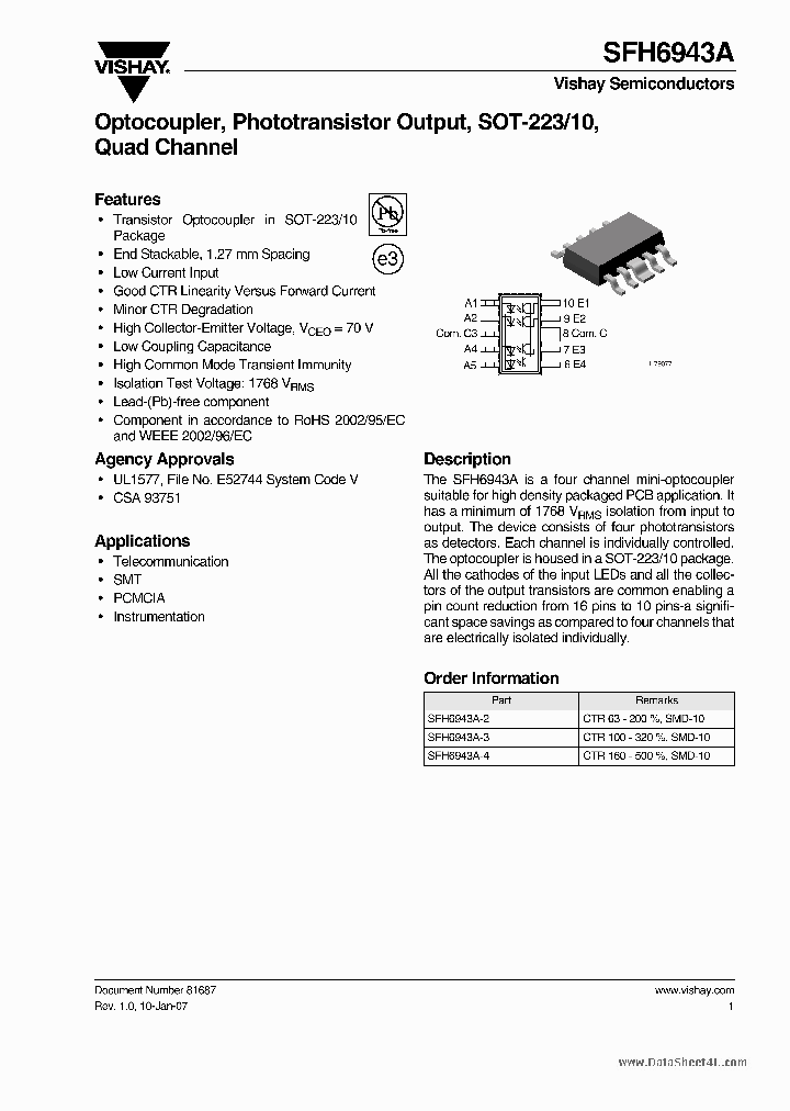 SFH6943A_3620666.PDF Datasheet