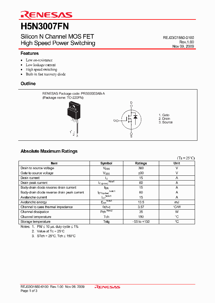 H5N3007FN_3669462.PDF Datasheet