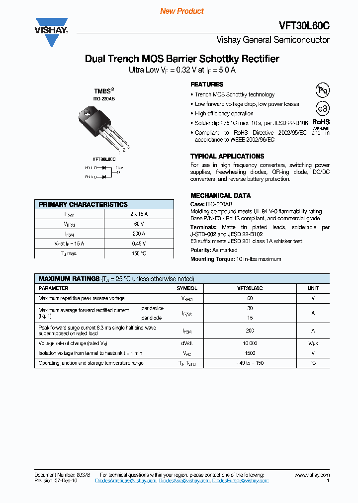 VFT30L60C-E3-4W_3723072.PDF Datasheet