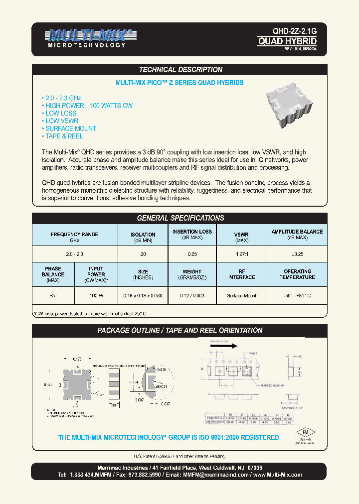 QHD-2Z-21G_3760963.PDF Datasheet