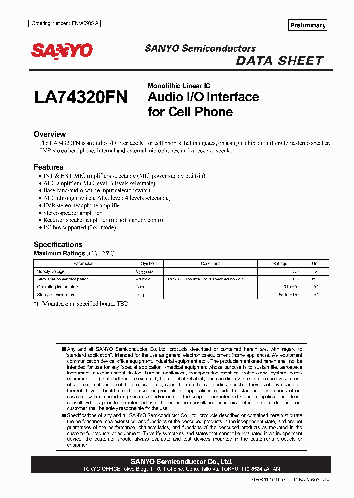 LA74320FN_4078213.PDF Datasheet