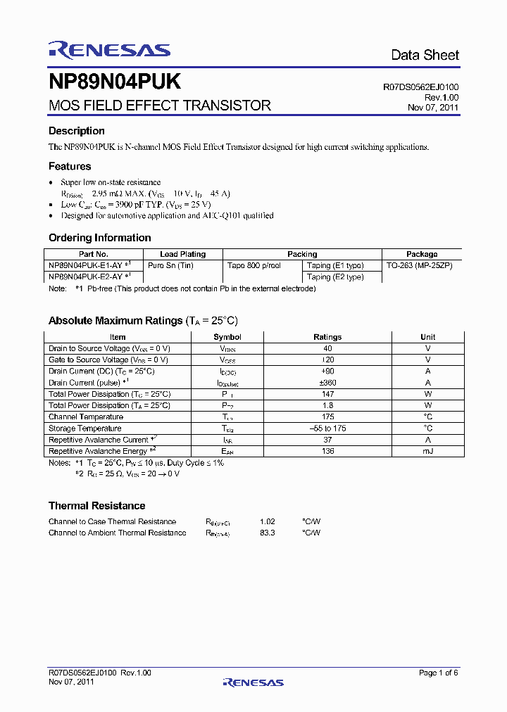 NP89N04PUK-E1-AY_4279566.PDF Datasheet