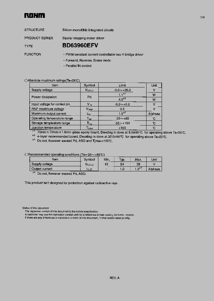 BD63960EFV_4627271.PDF Datasheet