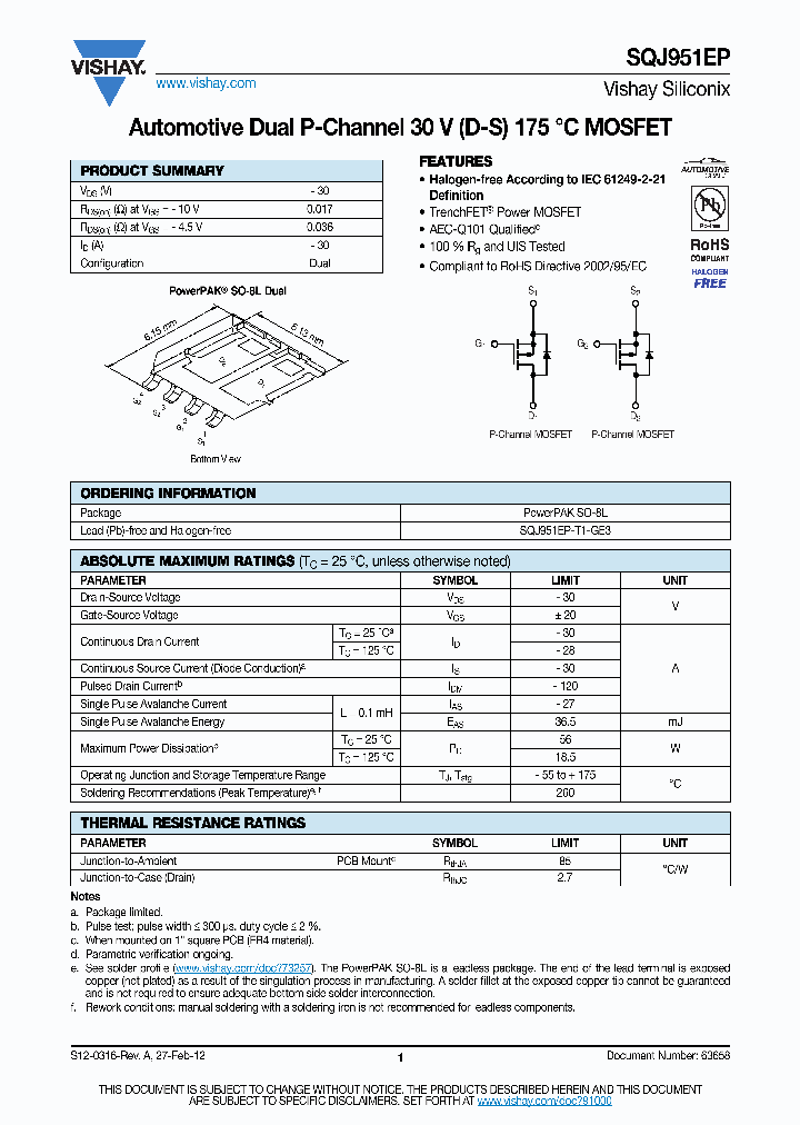 SQJ951EP_4650861.PDF Datasheet