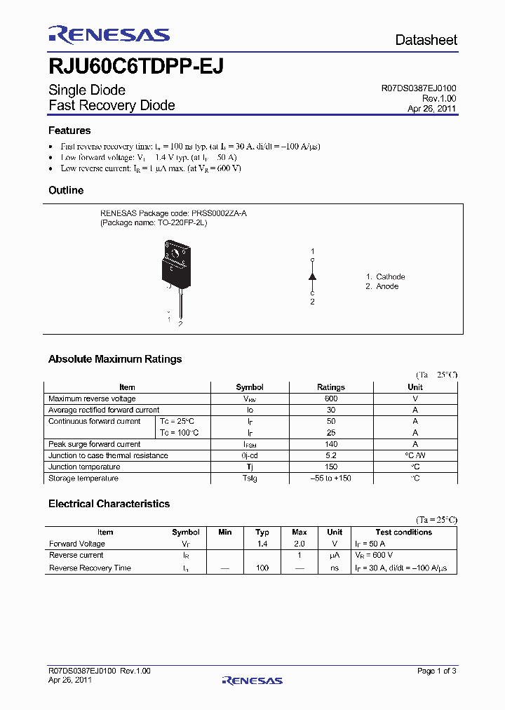 RJU60C6TDPP-EJ_4656546.PDF Datasheet