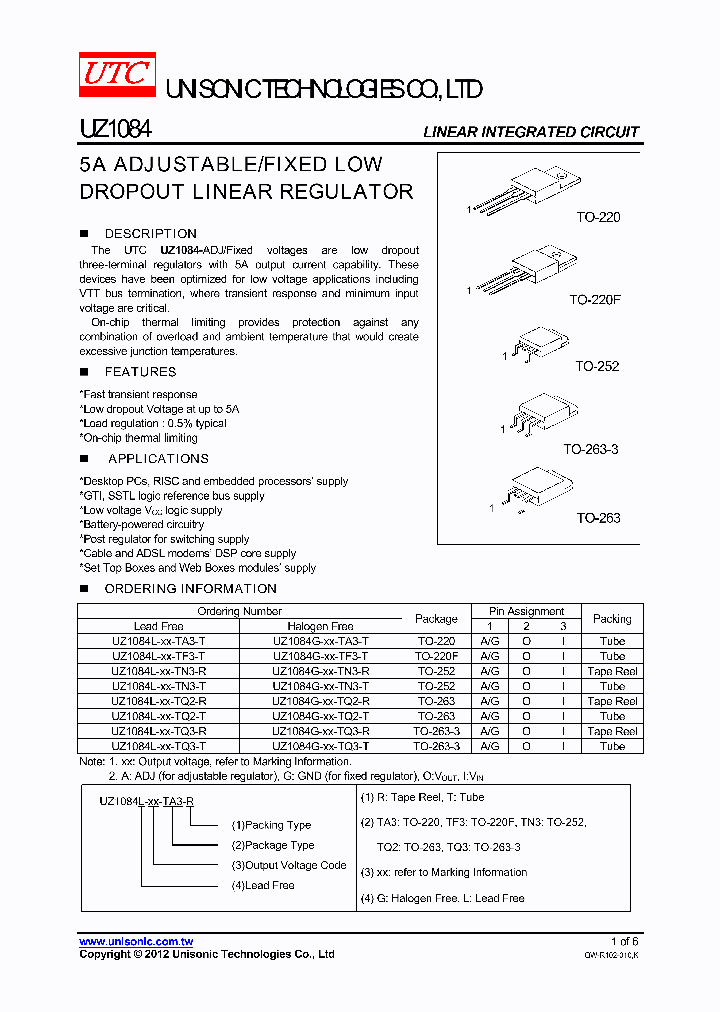 UZ1084L-XX-TN3-T_4709579.PDF Datasheet