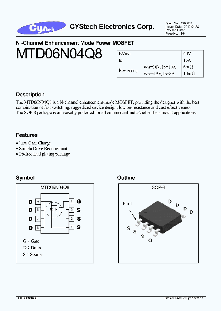 MTD06N04Q8_5111218.PDF Datasheet