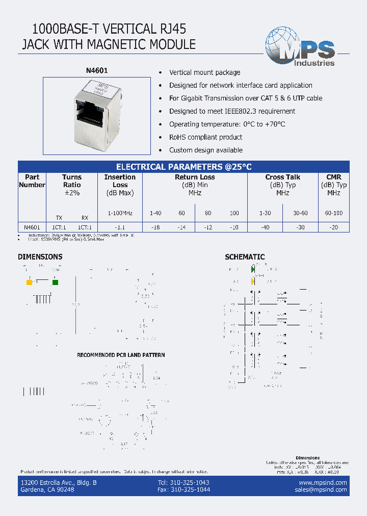 N4601_5201515.PDF Datasheet