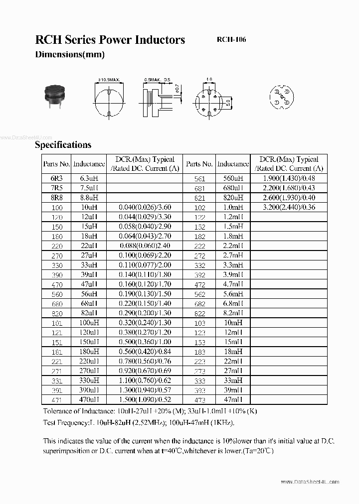 RCH-106_5365200.PDF Datasheet
