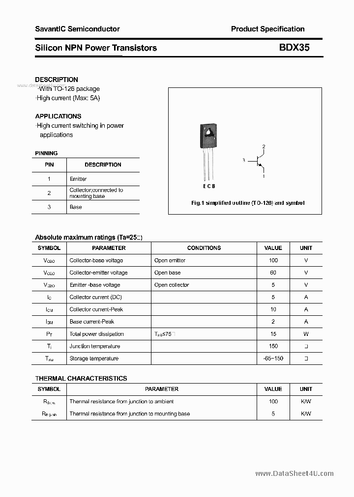 BDX35_5366454.PDF Datasheet