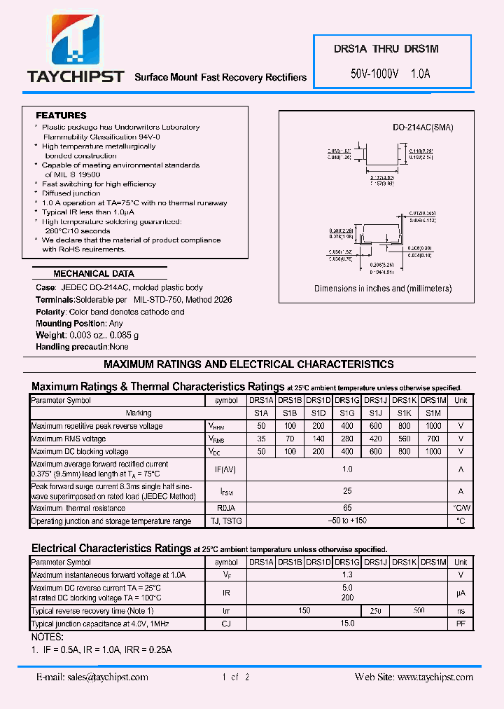 DRS1D_5446841.PDF Datasheet