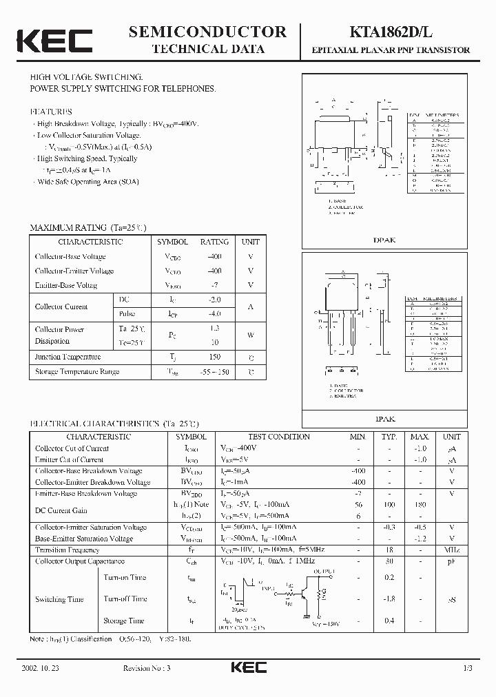 KTA1862D_5516749.PDF Datasheet