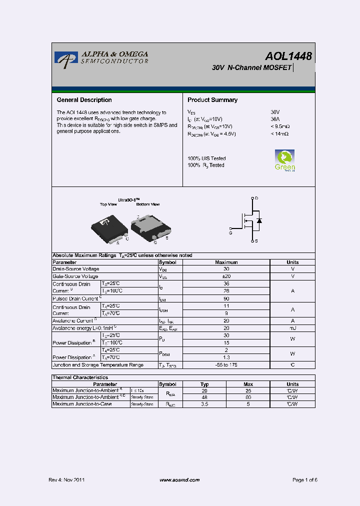 AOL144811_5519999.PDF Datasheet