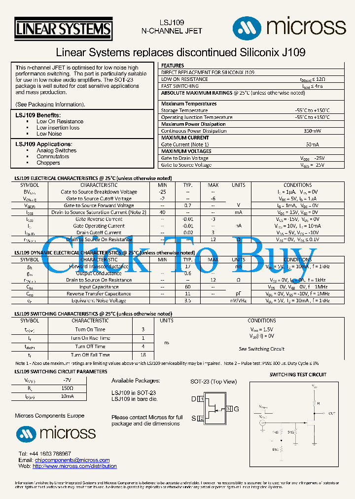 LSJ109_5552417.PDF Datasheet