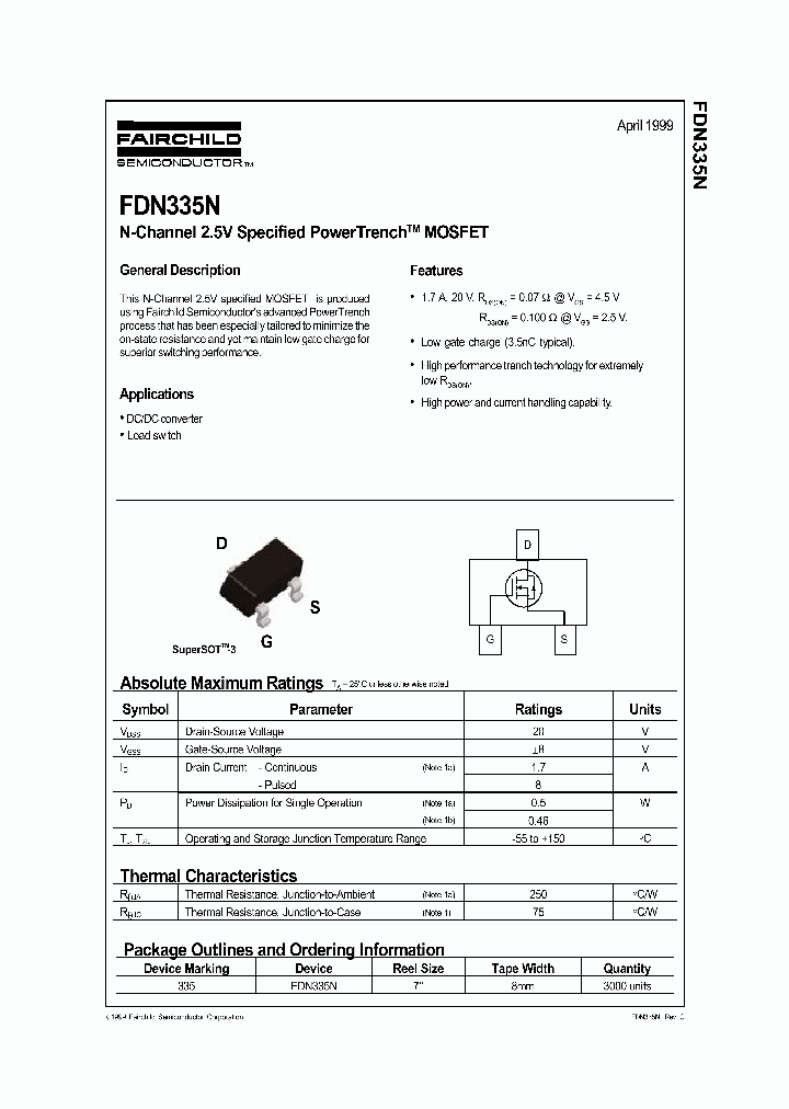 FDN335N_5694658.PDF Datasheet