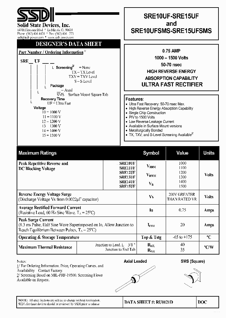 SRE10UF_5744882.PDF Datasheet