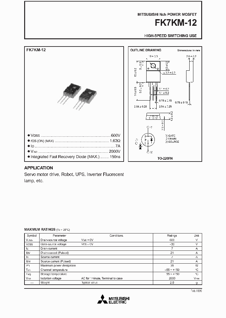 FK7KM-12_5830067.PDF Datasheet