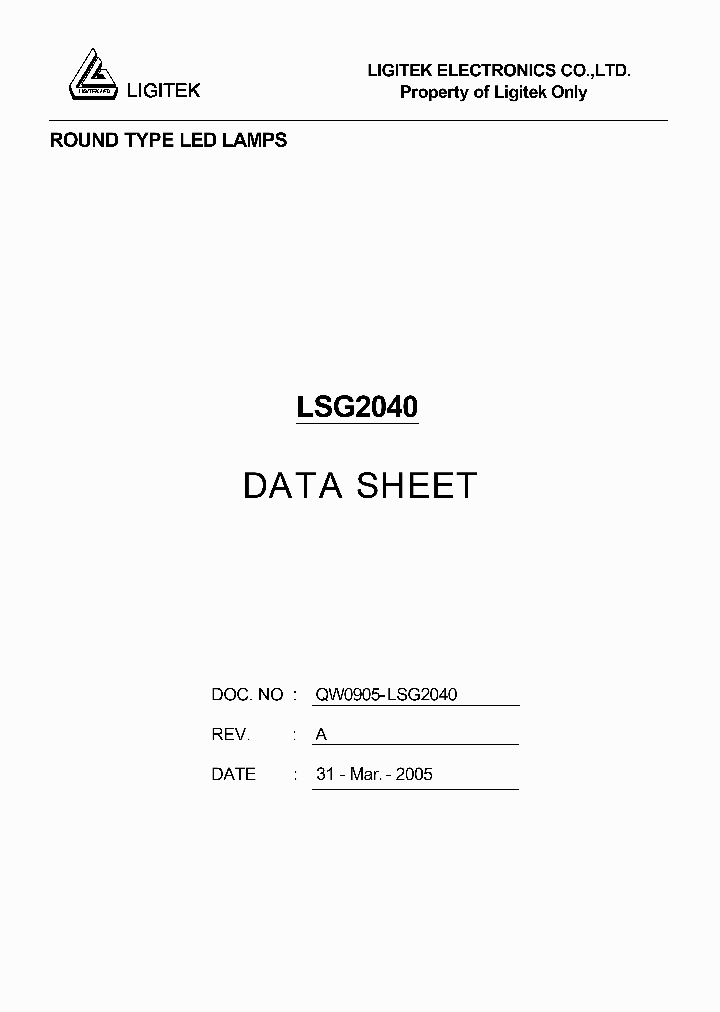 LSG2040_5871156.PDF Datasheet