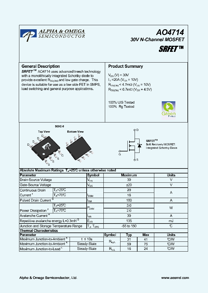 AO4714_6026681.PDF Datasheet