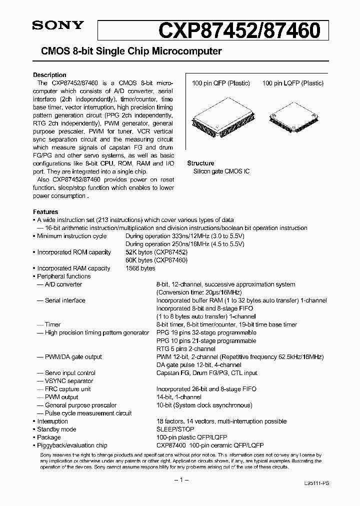 CXP87452Q_6434254.PDF Datasheet