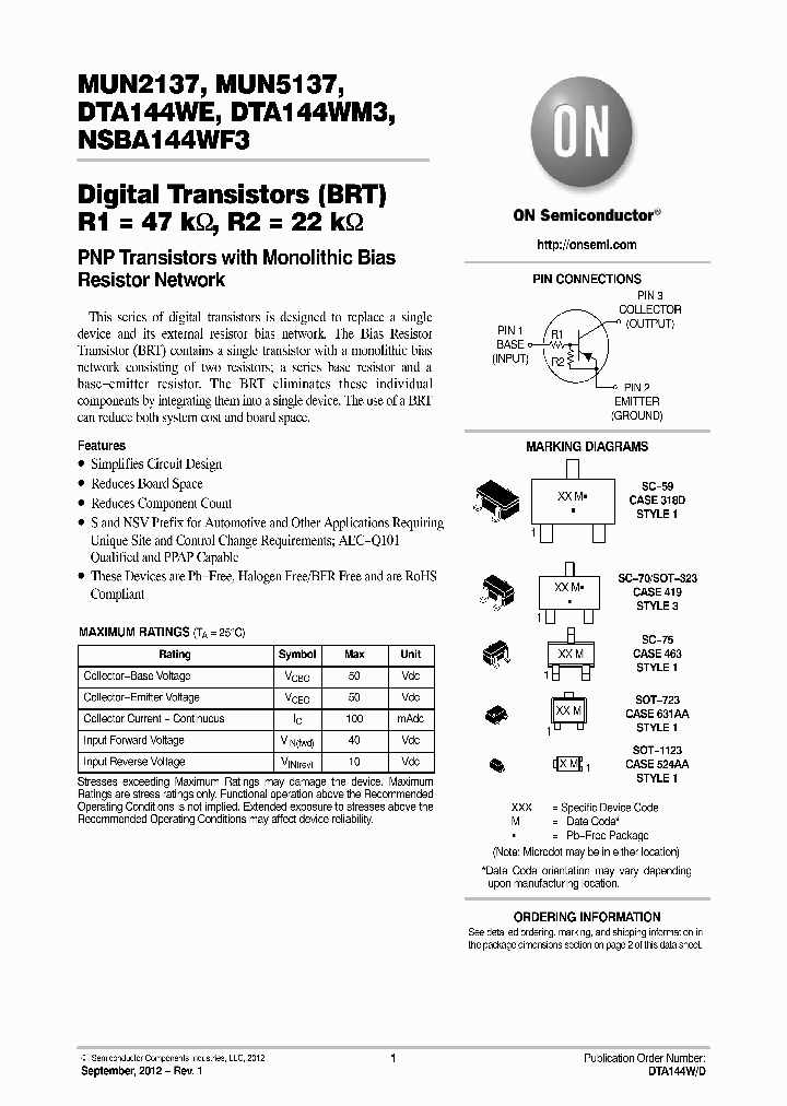 DTA144WET1G_6502937.PDF Datasheet