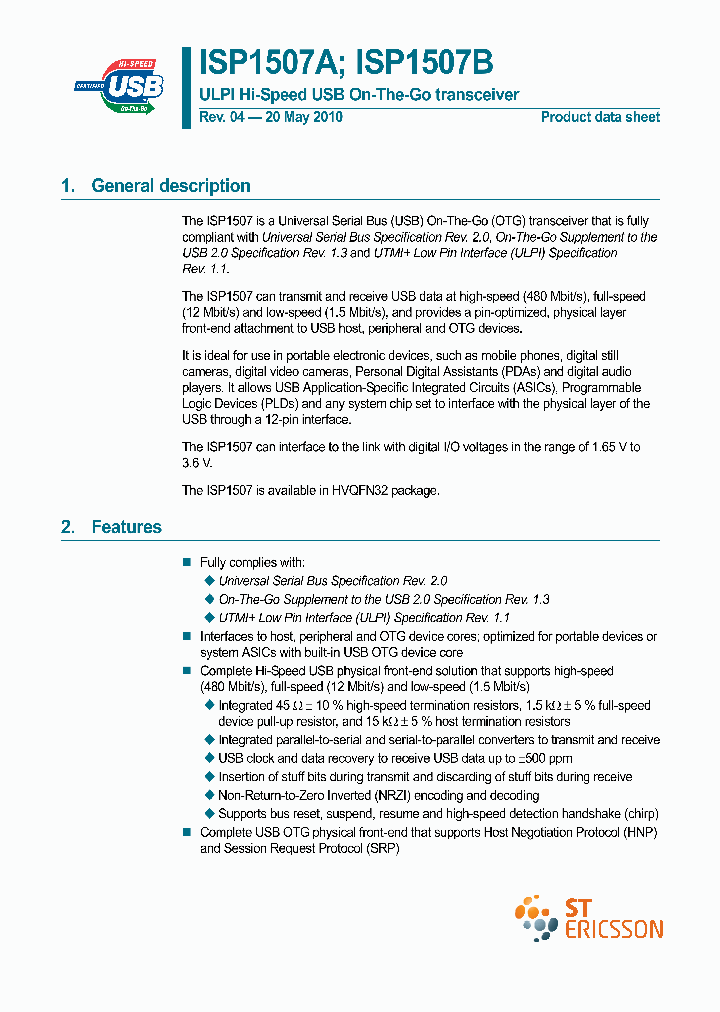 ISP1507BBSTM_6549682.PDF Datasheet