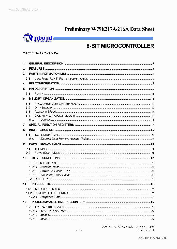 W79E217A_6722337.PDF Datasheet