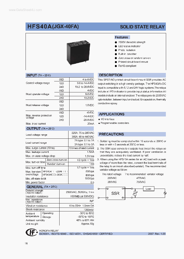 HFS40A_6936607.PDF Datasheet