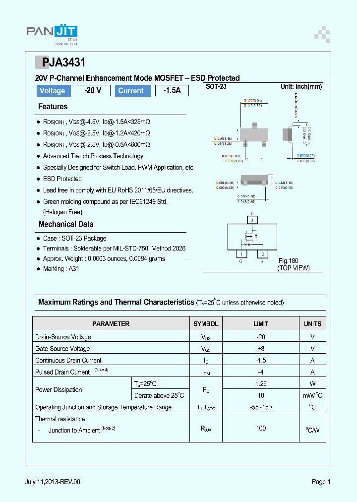 PJA3431_6947033.PDF Datasheet