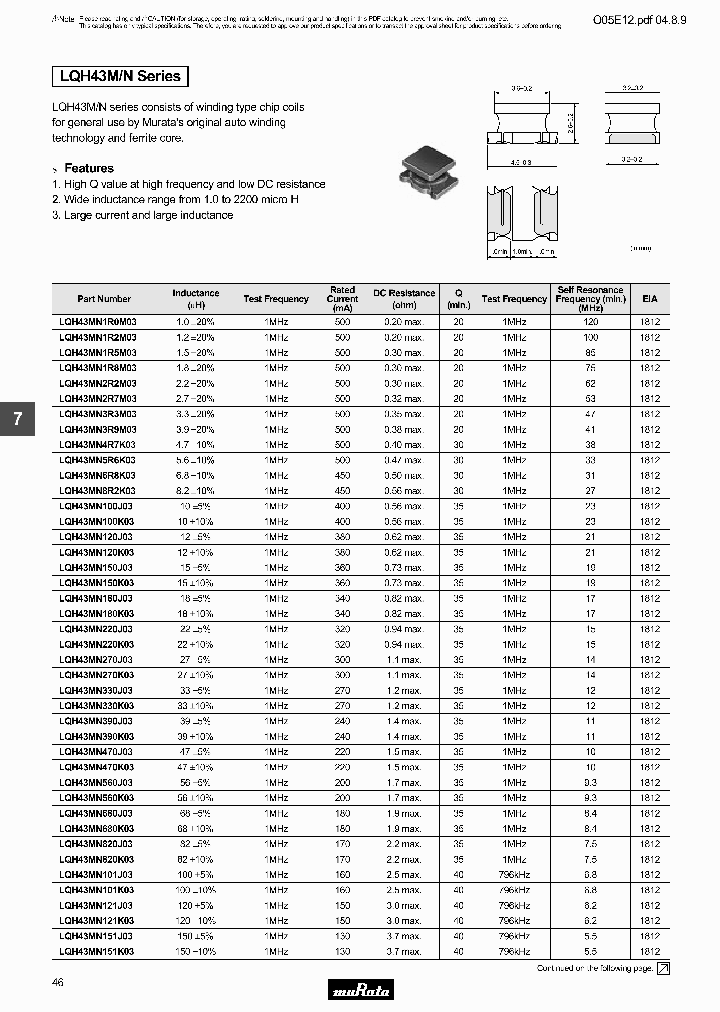 LQH43MN101J03B_7006575.PDF Datasheet