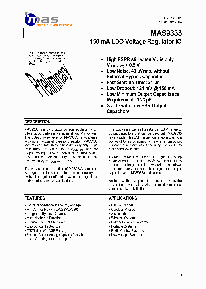 MAS9333A2CA12_7143533.PDF Datasheet