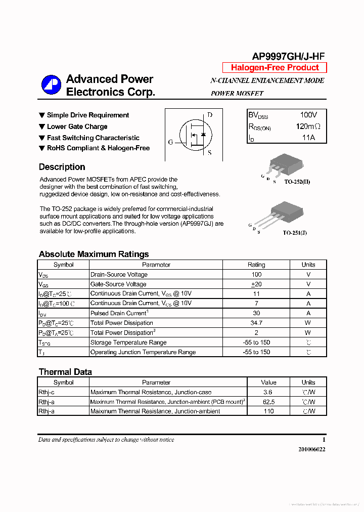 AP9997GH-HF_7217648.PDF Datasheet