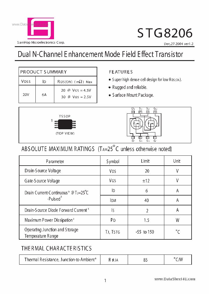 STG8206_7299504.PDF Datasheet