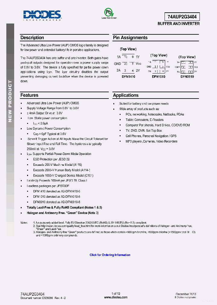 74AUP2G3404_7330156.PDF Datasheet