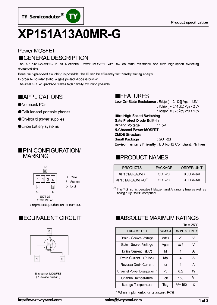 XP151A13A0MR_7386449.PDF Datasheet