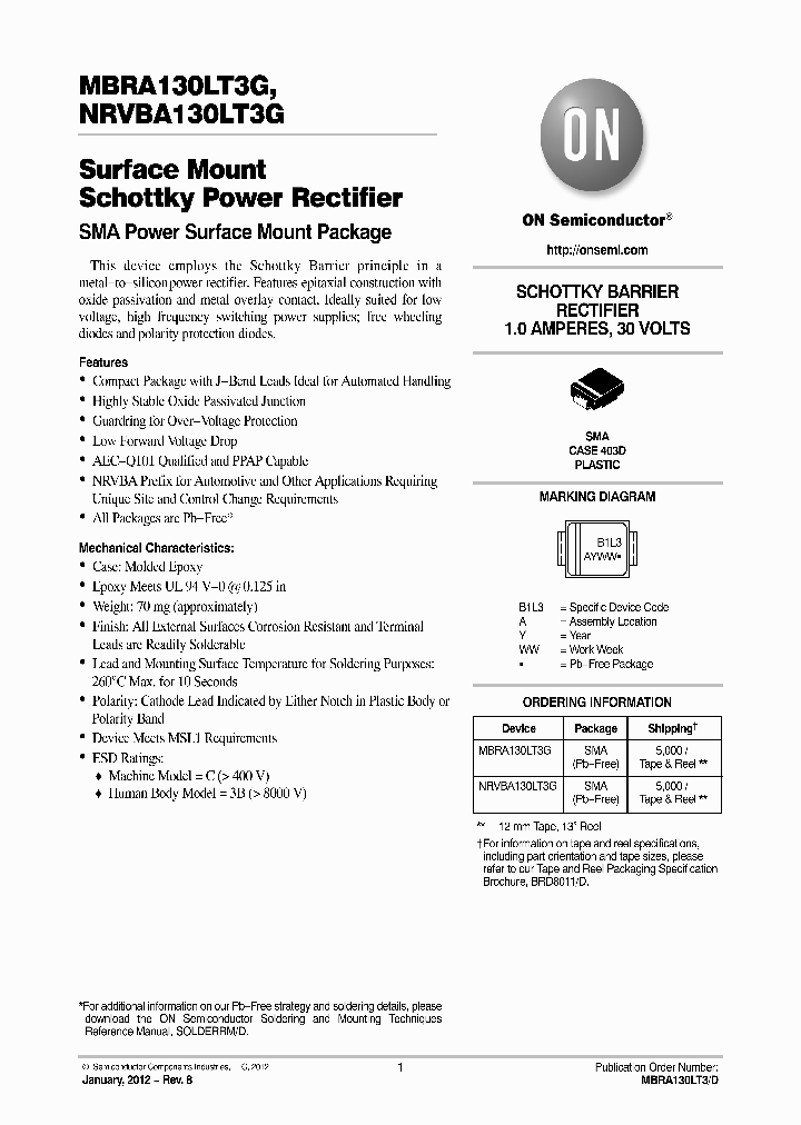 NRVBA130LT3G_7414339.PDF Datasheet