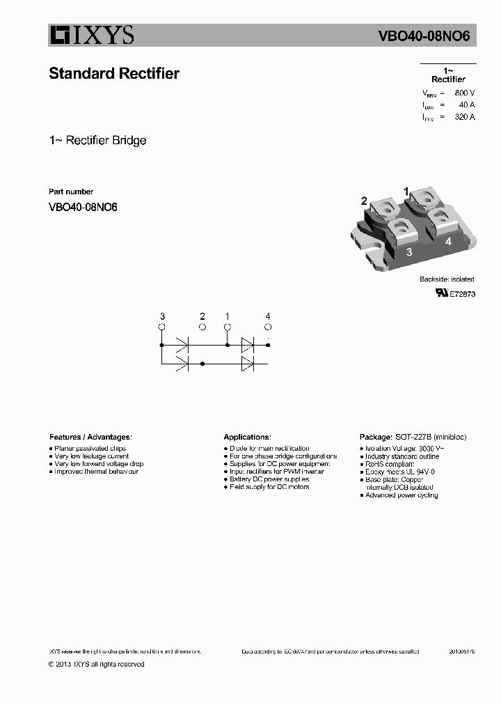 VBO40-16NO6_7496407.PDF Datasheet