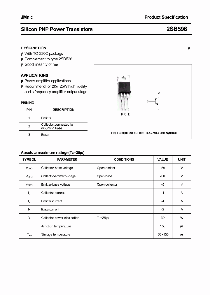 2SB596_7511258.PDF Datasheet